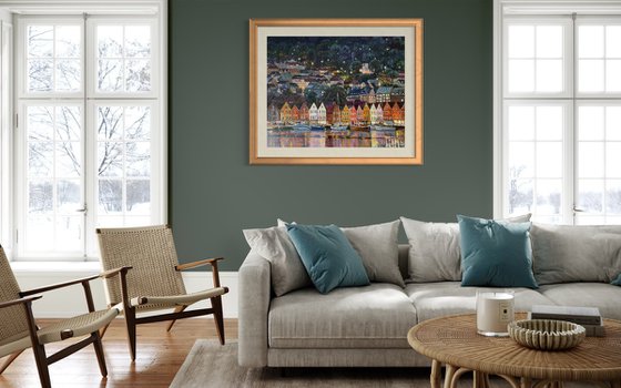 Summer night in Bergen