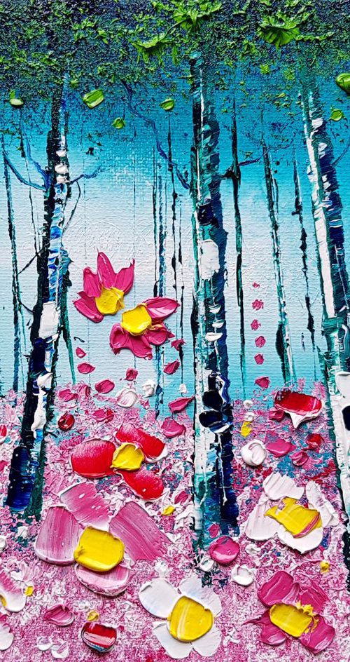 "October Forest & Flowers in Love" by Phil Broad