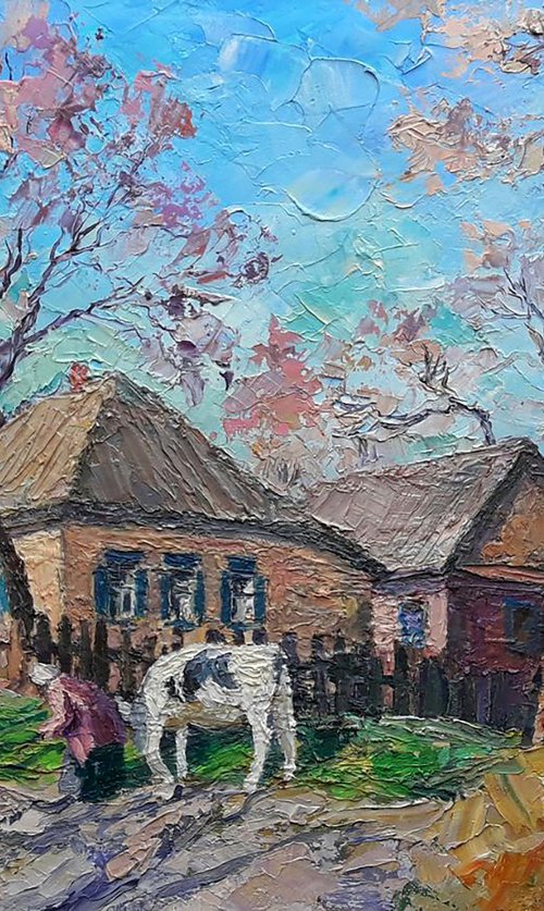 Rural landscape by Boris Serdyuk
