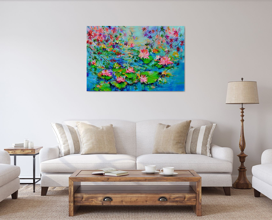 Japanese Maple - Water Lilies