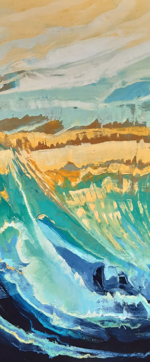 Spring Sunrise A2  70x100cm by Tigran Mamikonyan