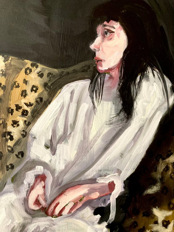 Woman on Sofa