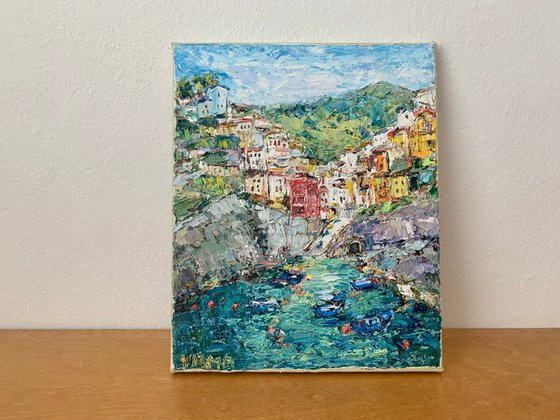 Riomaggiore, Italian landscape