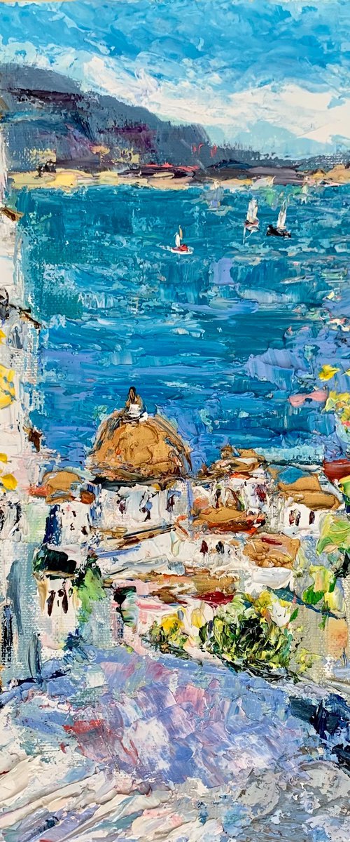 In Positano by Vilma Gataveckienė