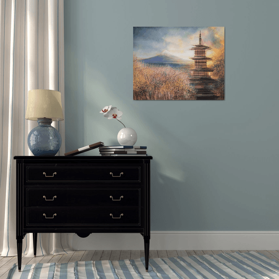 Japan, Tokyo At Sunset