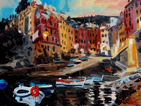 Harbor Moments in Cinque Terre