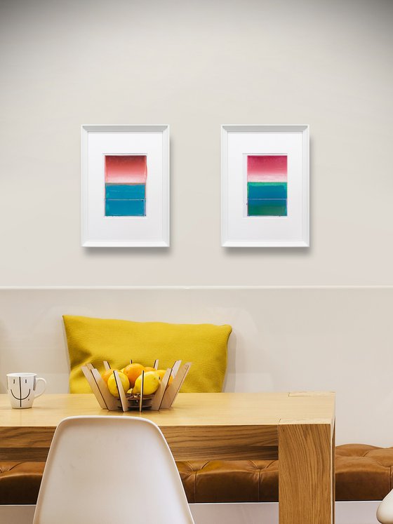 SET of 2, TALES OF THE COLOR