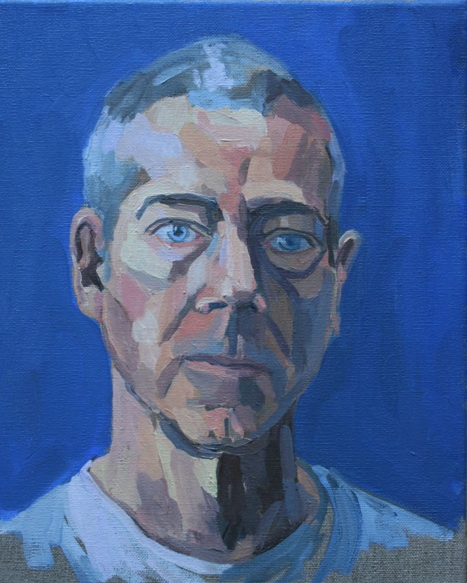 Portrait of Richard by Katharine Rowe
