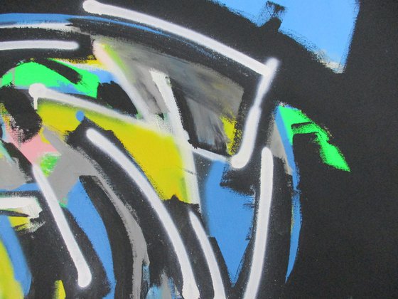 Portrait  ABSTRACT EXPRESSIONISM