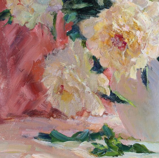 Vanilla peonies