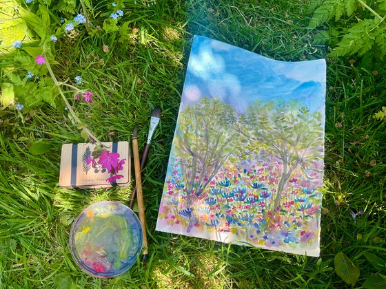 Flower orchard
