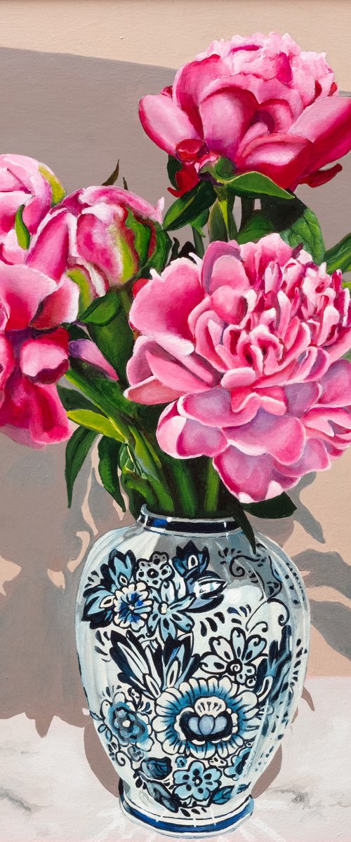 Pink Peonies by Saskia Huitema