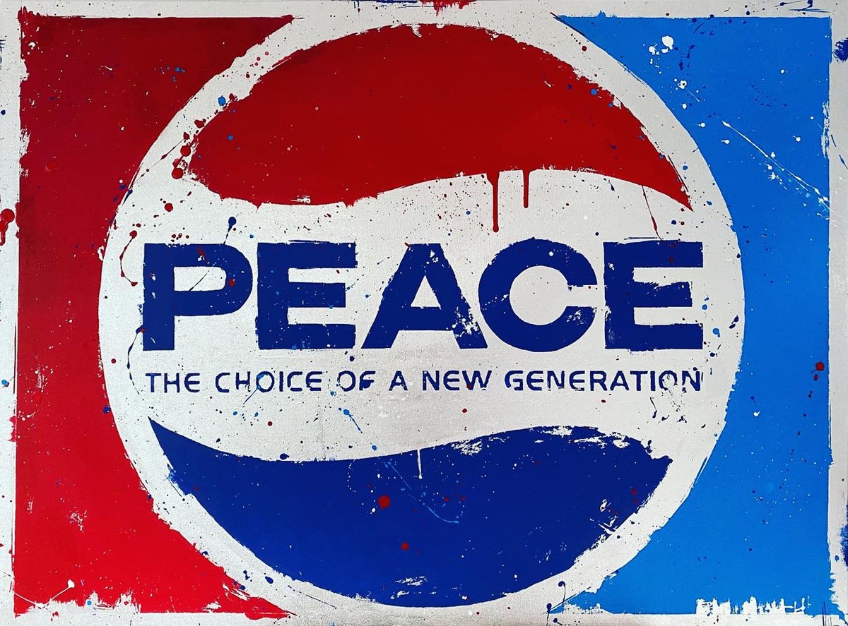 Pepsi Peace by Martin Rowsell