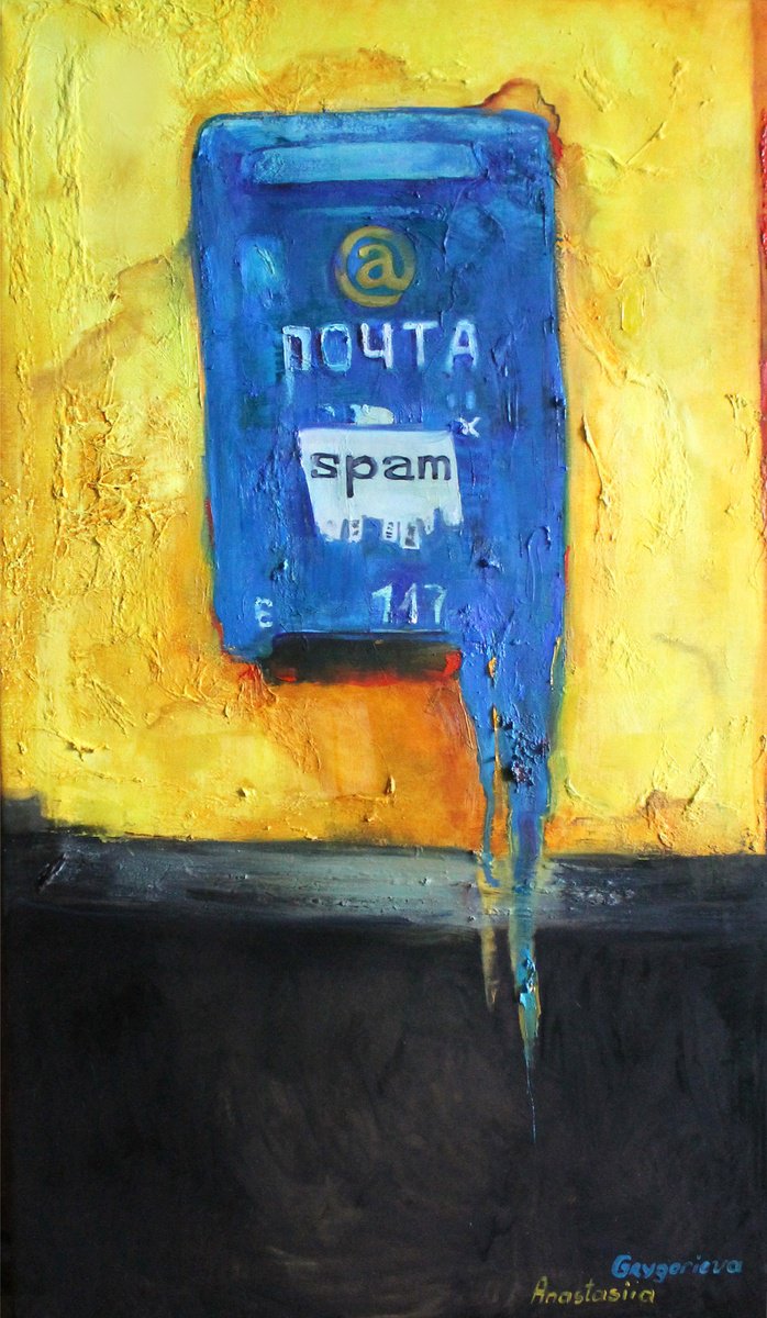 Impressionistic Cityscapes Oil Painting By Anastasiia Grygorieva, 24 X 39, My Address Is Not A House And Street ..., Artfinder