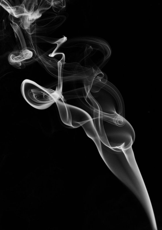 Smoke, Study IV [Framed; also available unframed]