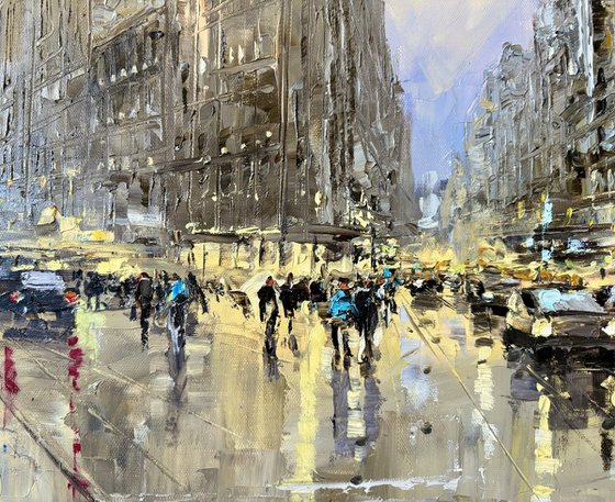 Flatiron. Evening.