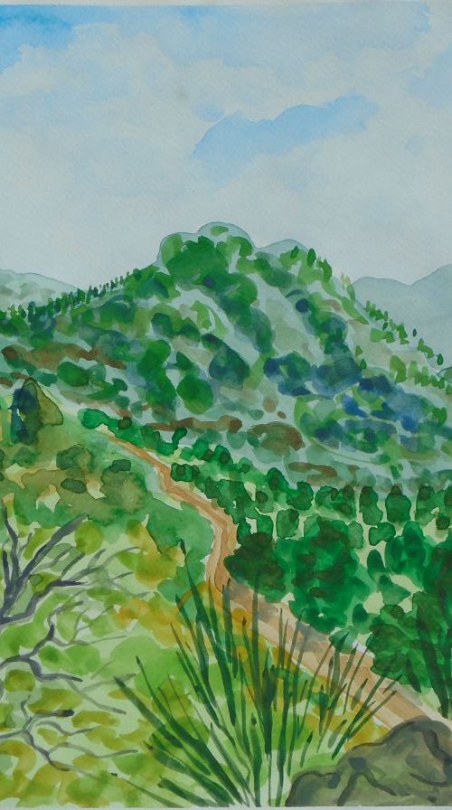 La Drova Mountain View by Kirsty Wain