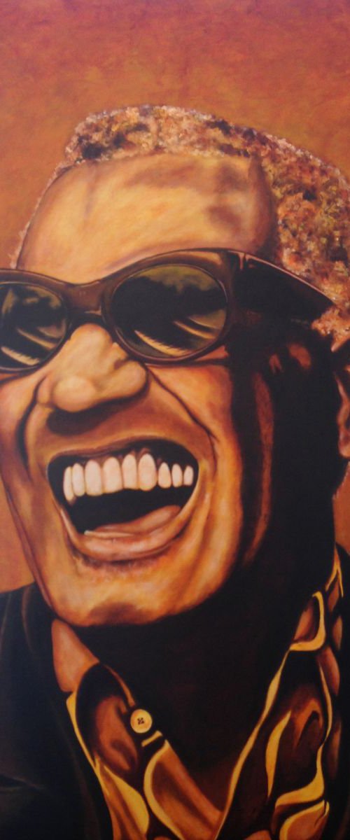 Ray Charles: Orange by MULLO ART