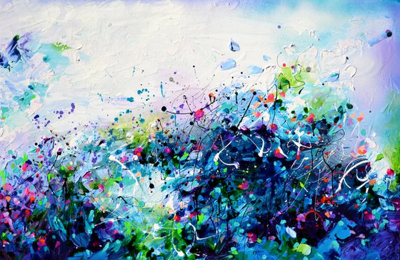 Fresh Moods 39 - Abstract Floral Field