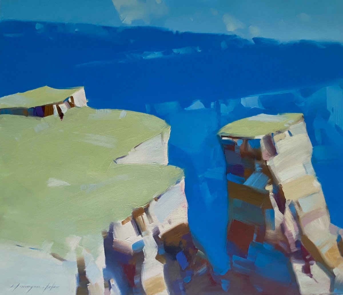Canyon By Vahe Yeremyan, 24 X 21, Artwork For Sale On Artfinder