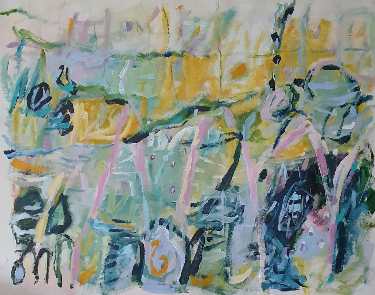 What A Party! By Jutta Widrinsky, 51 X 39, Artwork For Sale On Artfinder