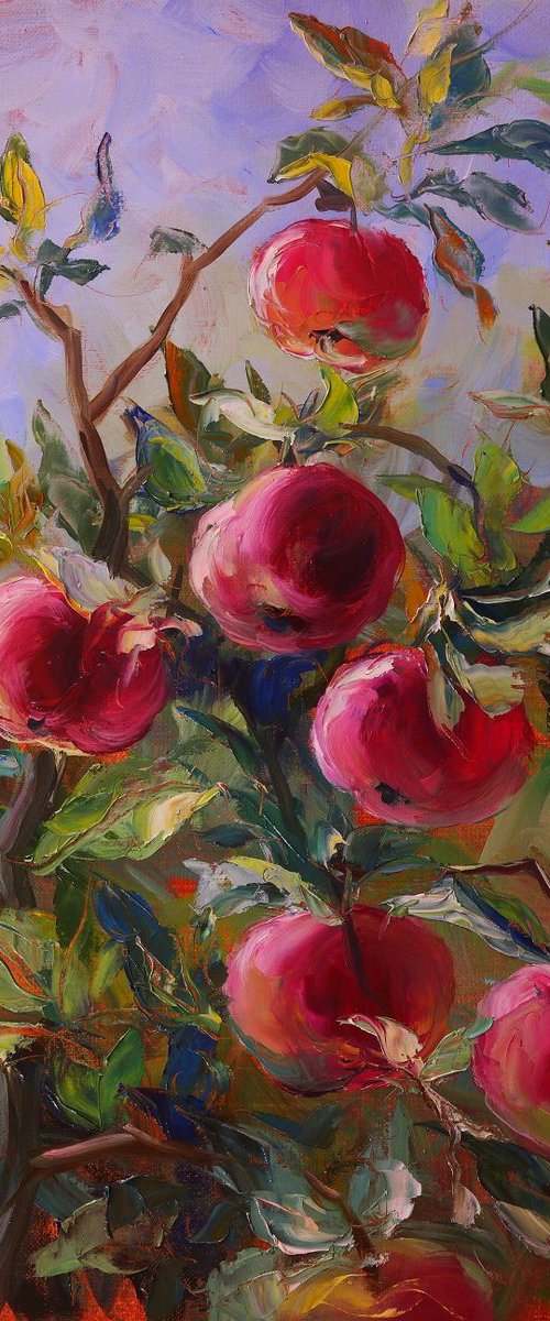 "Etude with apples" by Lena Vylusk