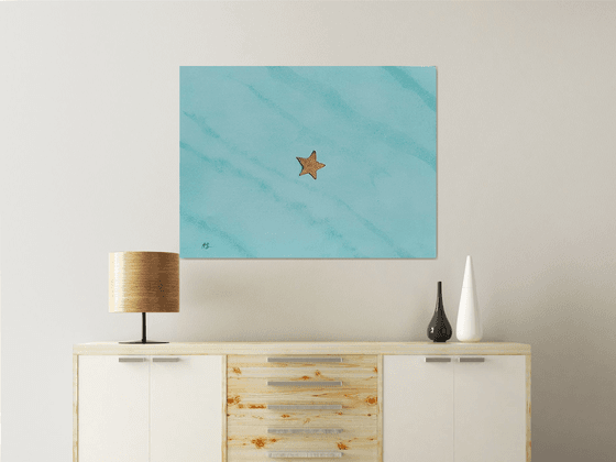 Starfish in Emerald Sand