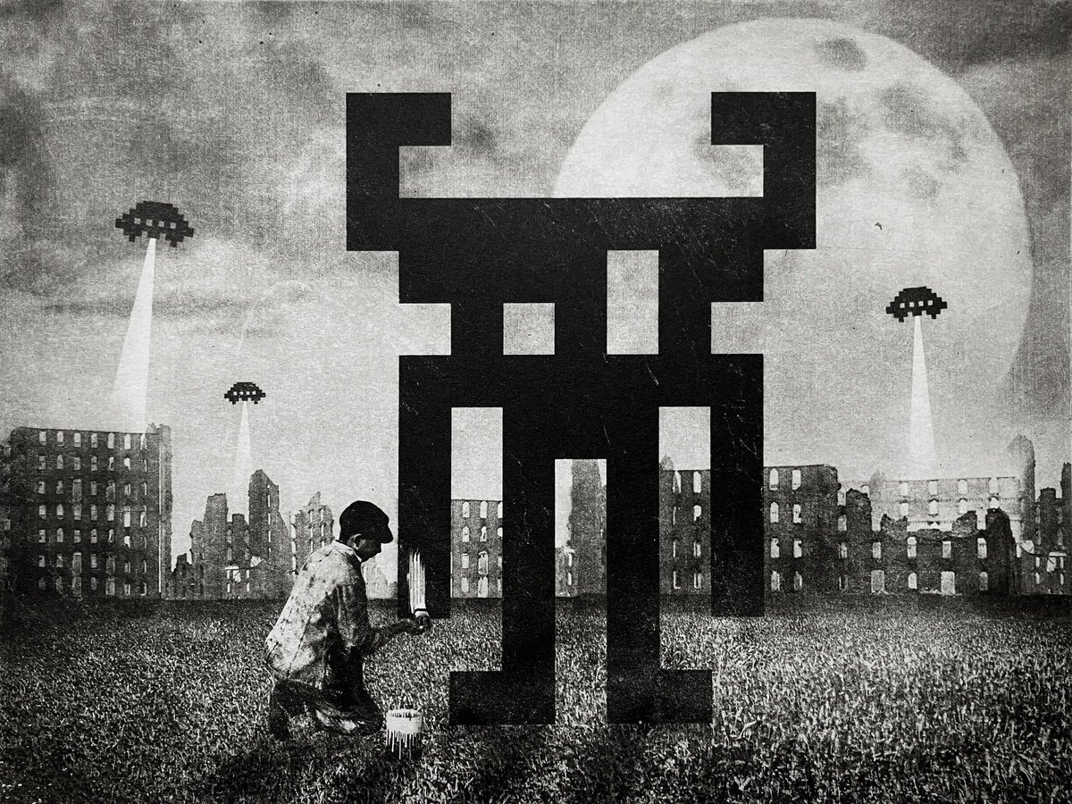 Surrealistic Landscape Etchings & Engravings By Jaco Putker, 13 X 10, The Blocks Of War No.16, Original Artwork