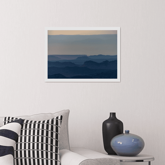 Sunrise over Ramon crater #5 | Limited Edition Fine Art Print 1 of 10 | 45 x 30 cm