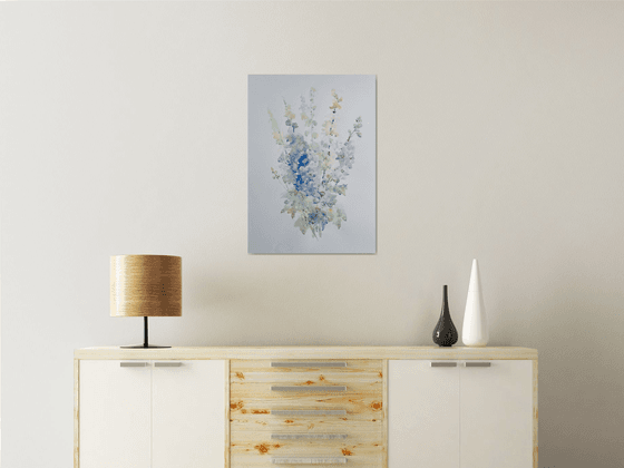 Blue bells 19,7x27,5 in