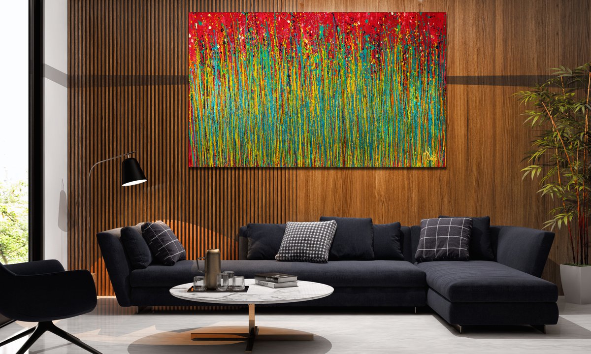 Colorful Luminance (A Closer Look) By Nestor Toro, 67 X 38, Artwork For Sale On Artfinder