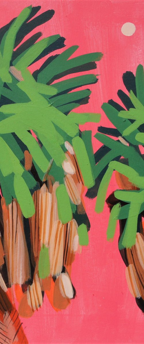 Hawaii palm trees by Irina Plaksina
