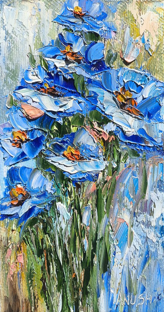 Blue Poppies