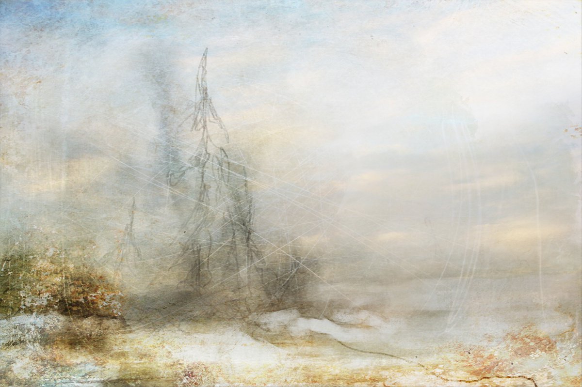 Brume sur lac gele - Limited edition of 2 by Chantal Proulx