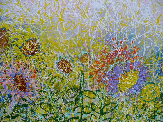 Autumn Sunflower Meadow