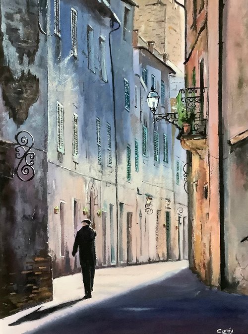 Old Italian street by Darren Carey