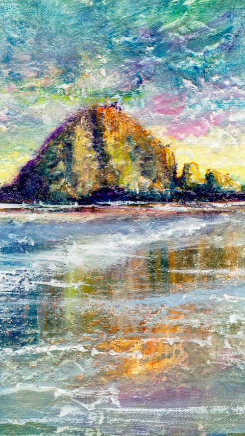Canon Beach Reflection by Yulia Schuster