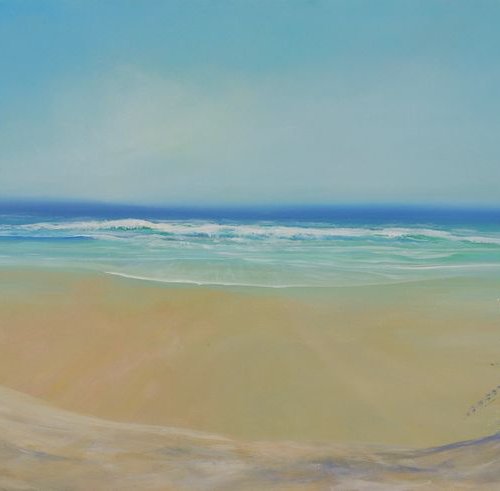 Summer rolling waves.. by Emma Sian Pritchard