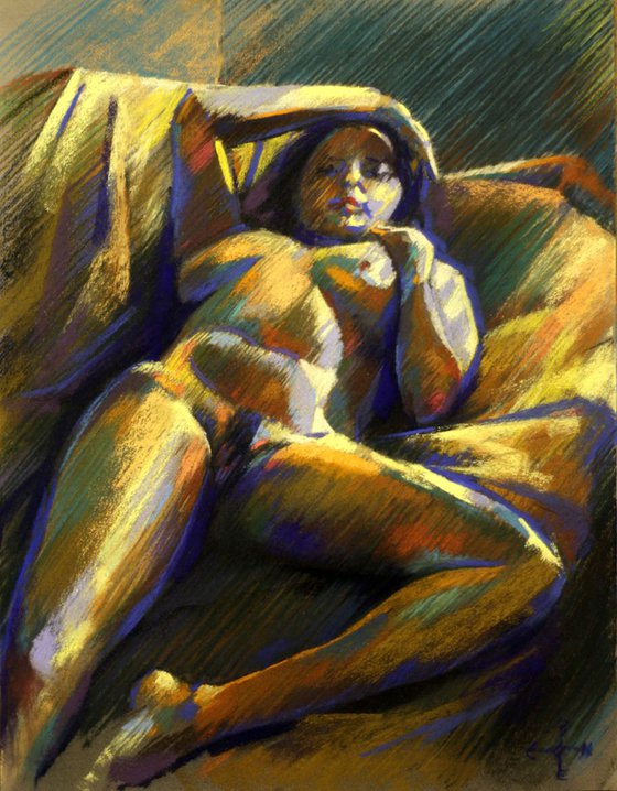 Reclining nude - 10-11-14 (temp. on exhibition)