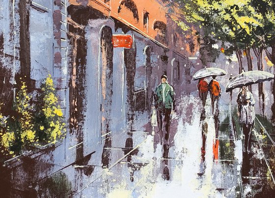 The Stroll in the Rain