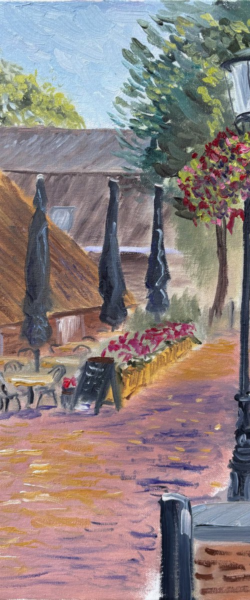 Restaurant in Dalen. PleinAir by Dmitry Fedorov