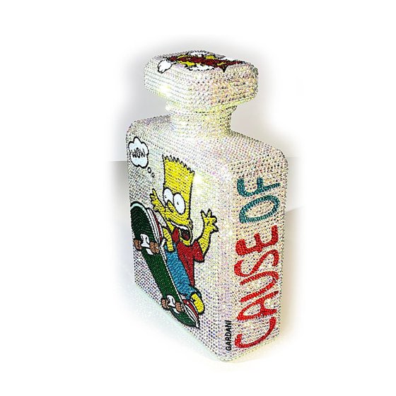 Chanel Simpsons - Swarovski Sculpture