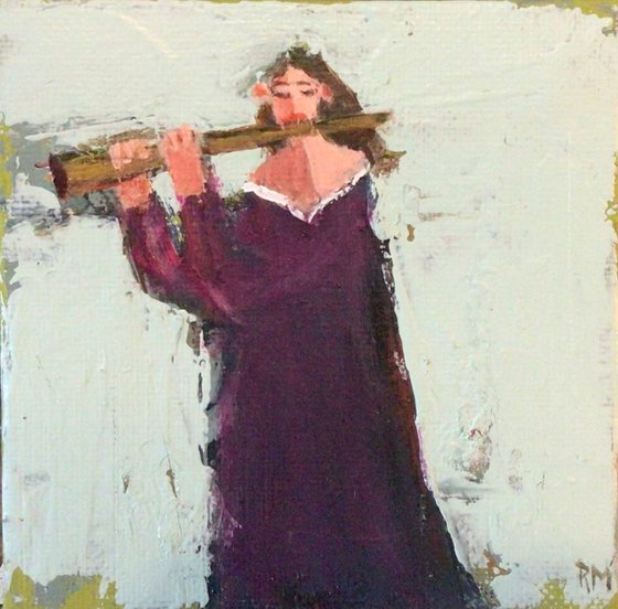 GIRL WITH FLUTE