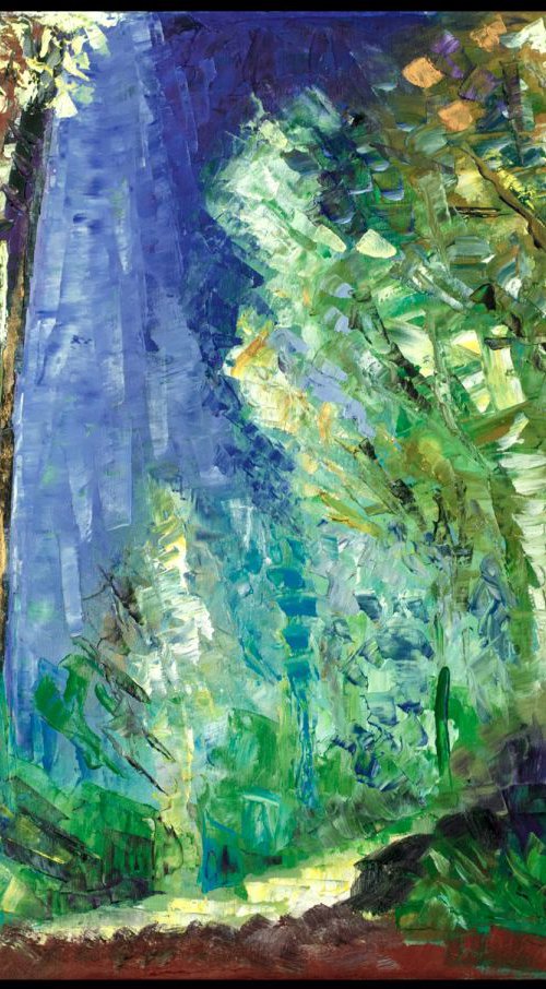 Blue Forest by Mihaela Ionescu