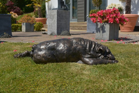 English Bulldog Foundry Bronze