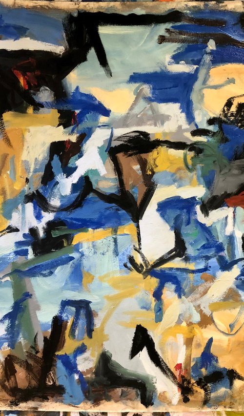 Birds at the pond by Ilaria Dessí