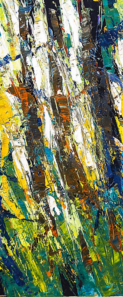 Morning Sunshine Painting by ARTIST GURDISH PANNU