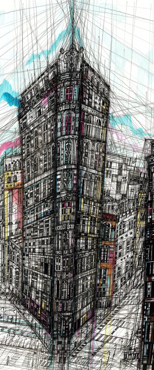 Flatiron Building by Maria Susarenko