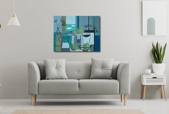 Still Life with 3 Pears