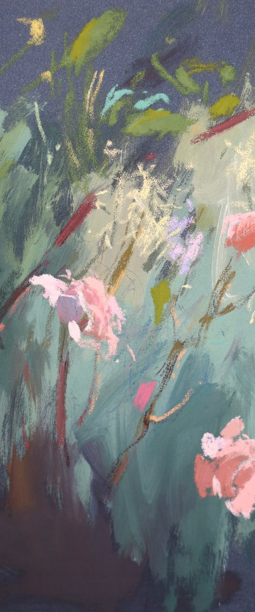 Roses in the wind by Victoria Ramanovich